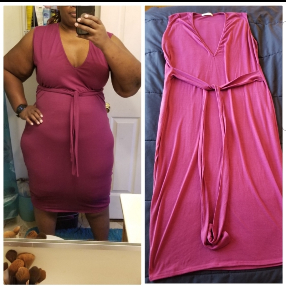 Magenta Dress